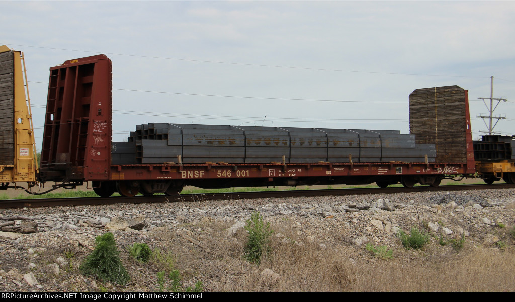 BNSF Bulk Head Flat